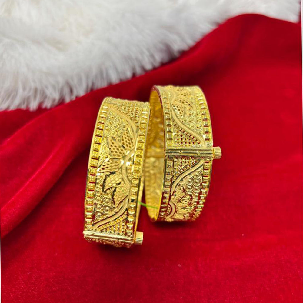 Pari Art Jewellery Ethnic Openable Forming Bangles for Women