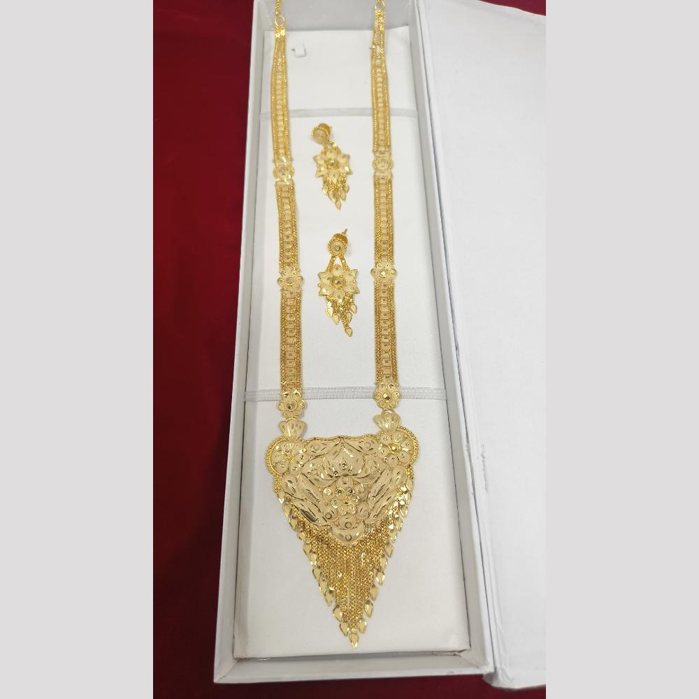 Pari Art Jewellery Glow Muse Minimal Gold Look Maximum Style Long Necklace Set