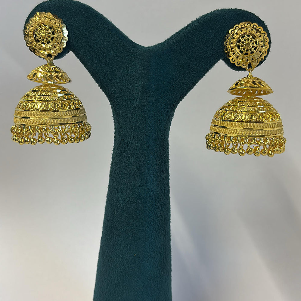 Pari Art Jewellery Forming Jhumki Earrings