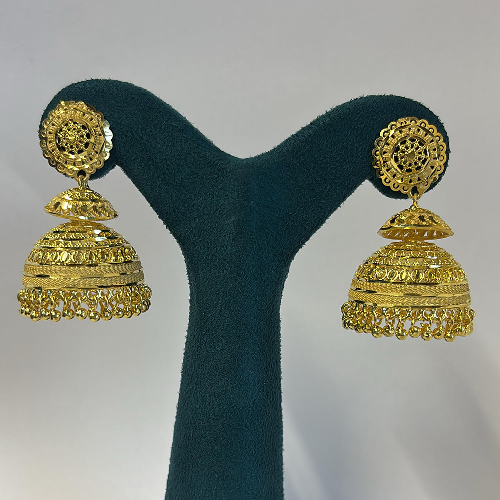 Pari Art Jewellery Forming Jhumki Earrings