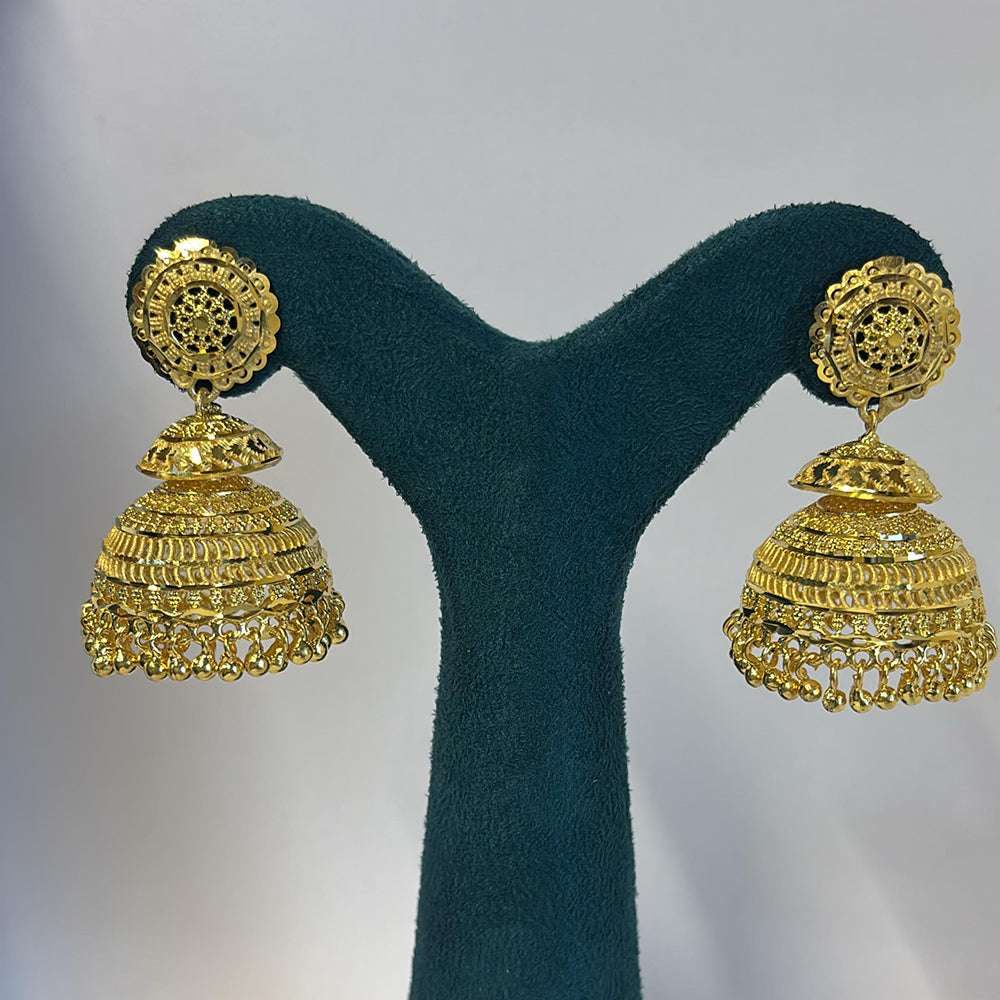 Pari Art Jewellery Forming Jhumki Earrings