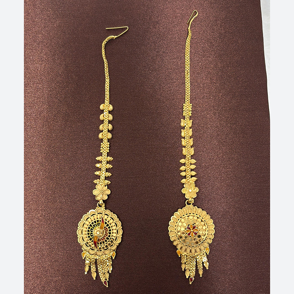 Pari Art Jewellery Premium Quality Forming Maangtikka (1 Piece Only)