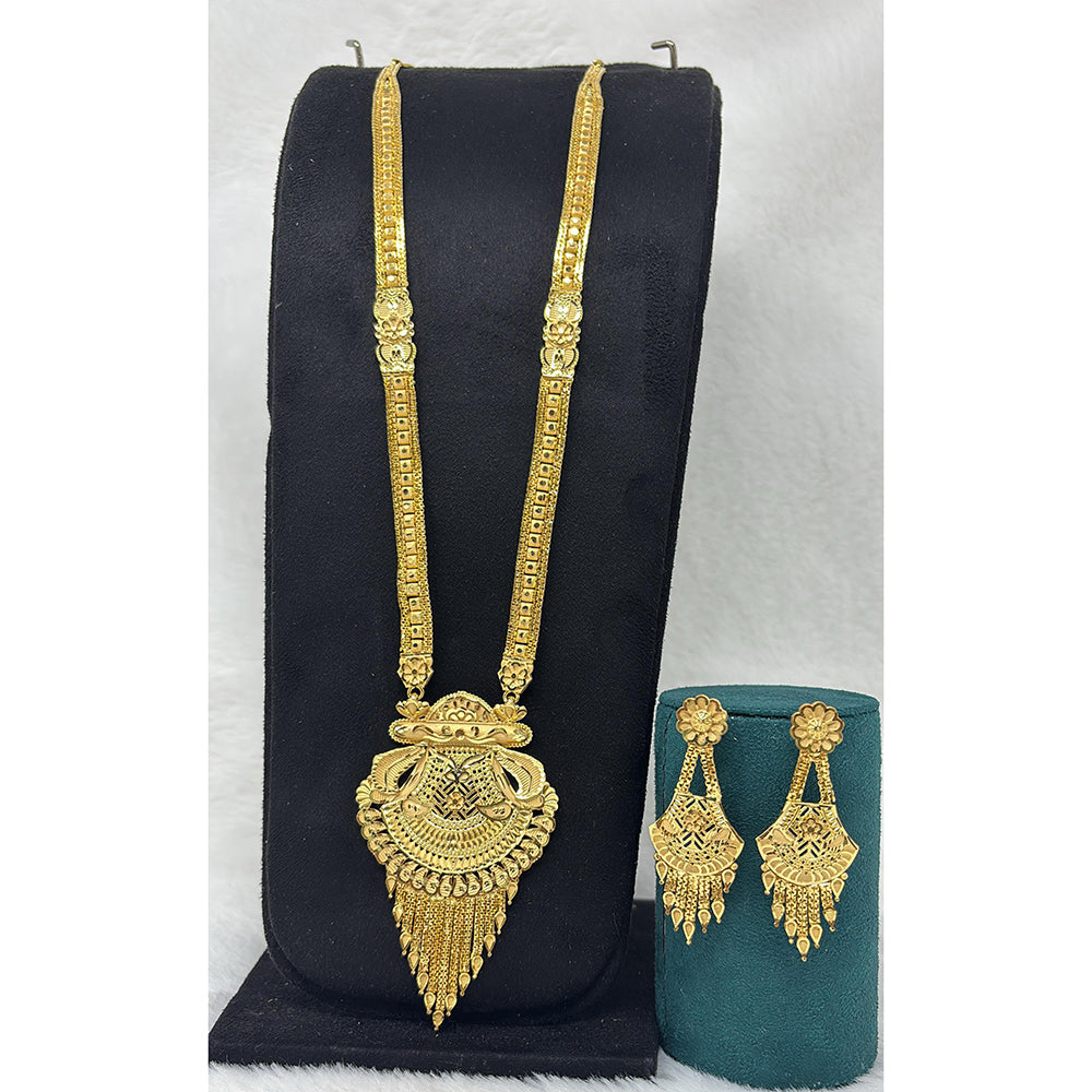 Pari Art Jewellery Forming Luxurious Long Jewellery Necklace Set