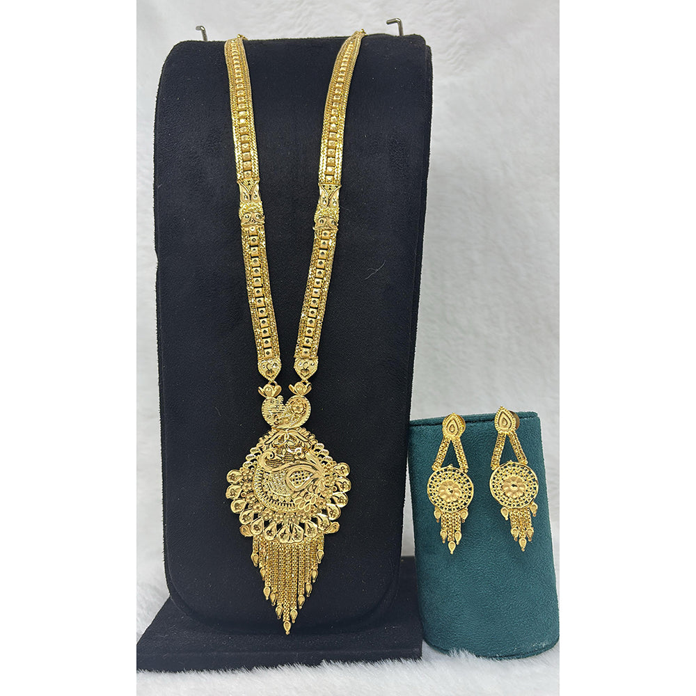 Pari Art Jewellery Forming Luxurious Long Jewellery Necklace Set