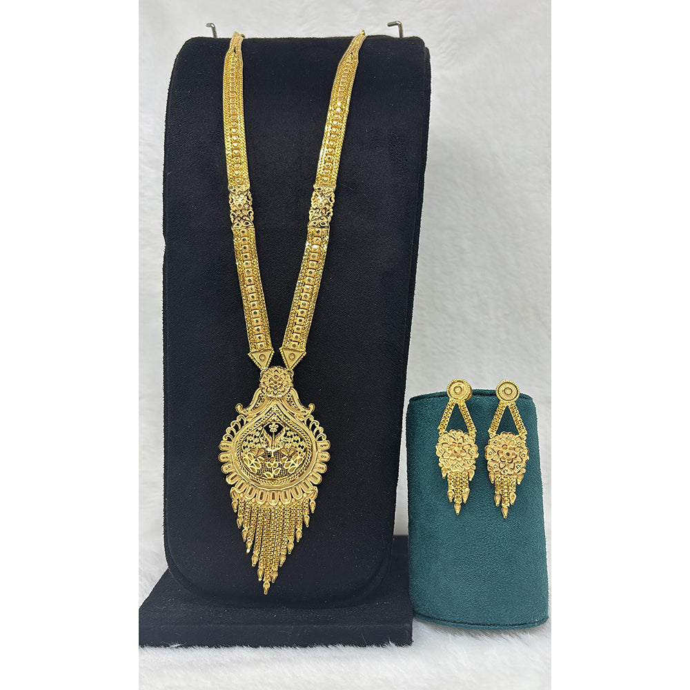 Pari Art Jewellery Forming Luxurious Long Jewellery Necklace Set