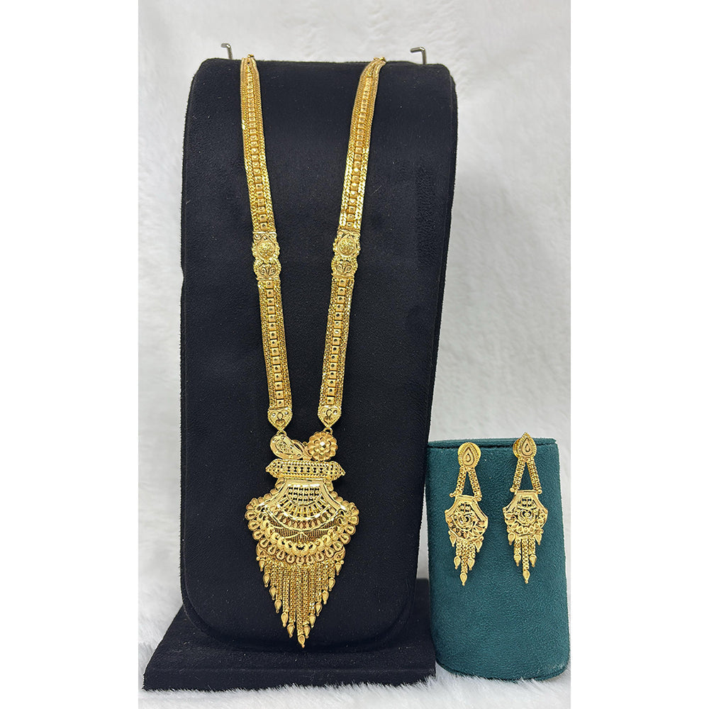 Pari Art Jewellery Forming Luxurious Long Jewellery Necklace Set