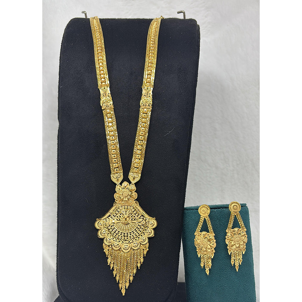 Pari Art Jewellery Forming Luxurious Long Jewellery Necklace Set