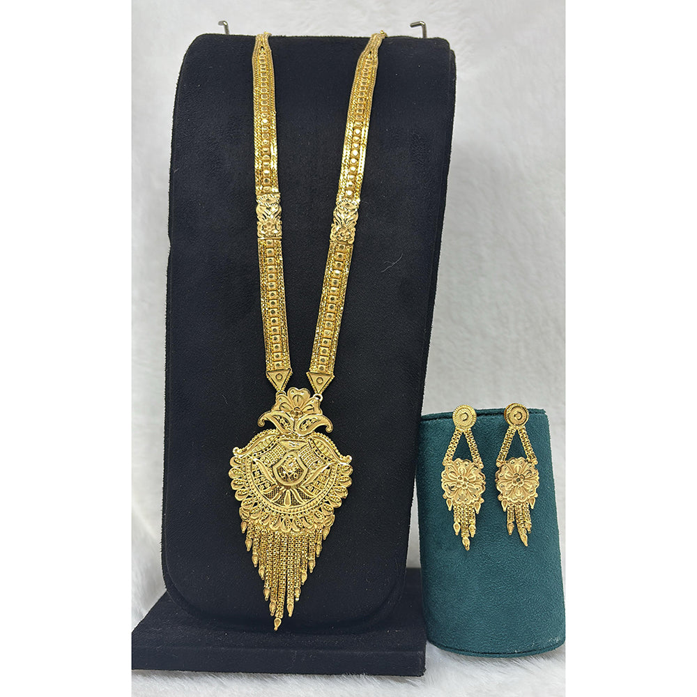 Pari Art Jewellery Forming Luxurious Long Jewellery Necklace Set