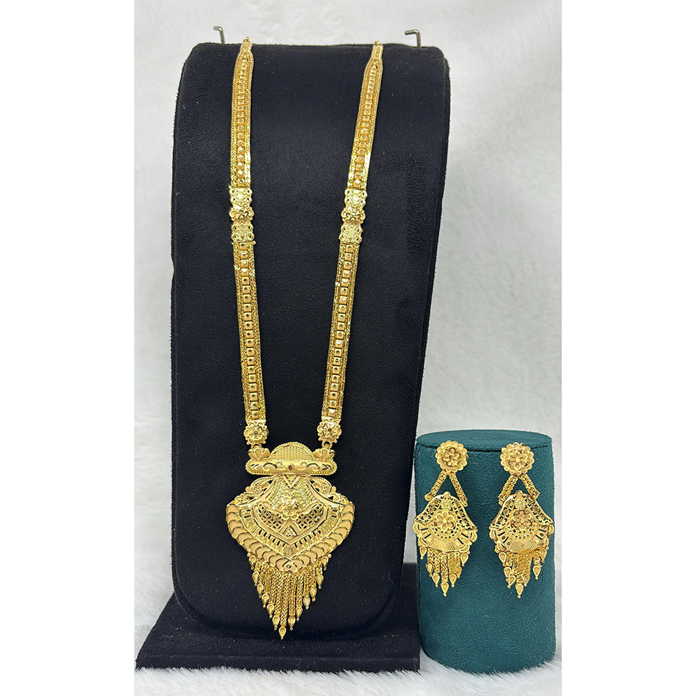 Pari Art Jewellery Forming Luxurious Long Jewellery Necklace Set