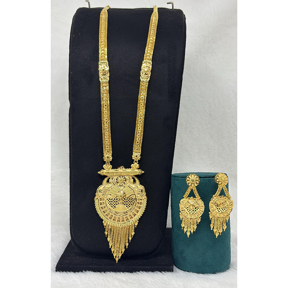 Pari Art Jewellery Forming Luxurious Long Jewellery Necklace Set