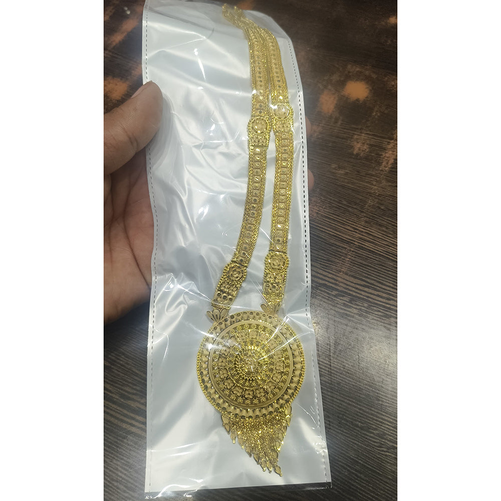 Pari Art Jewellery Forming Luxurious Long Jewellery Necklace Set