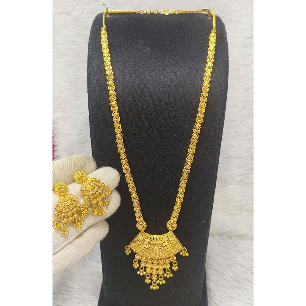 Pari Art Jewellery Forming Luxurious Long Jewellery Necklace Set