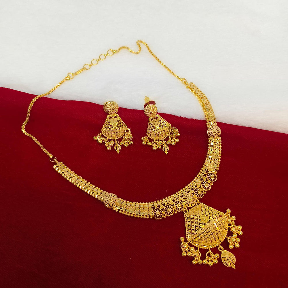 Pari Art Jewellery Royal Forming Necklace Set