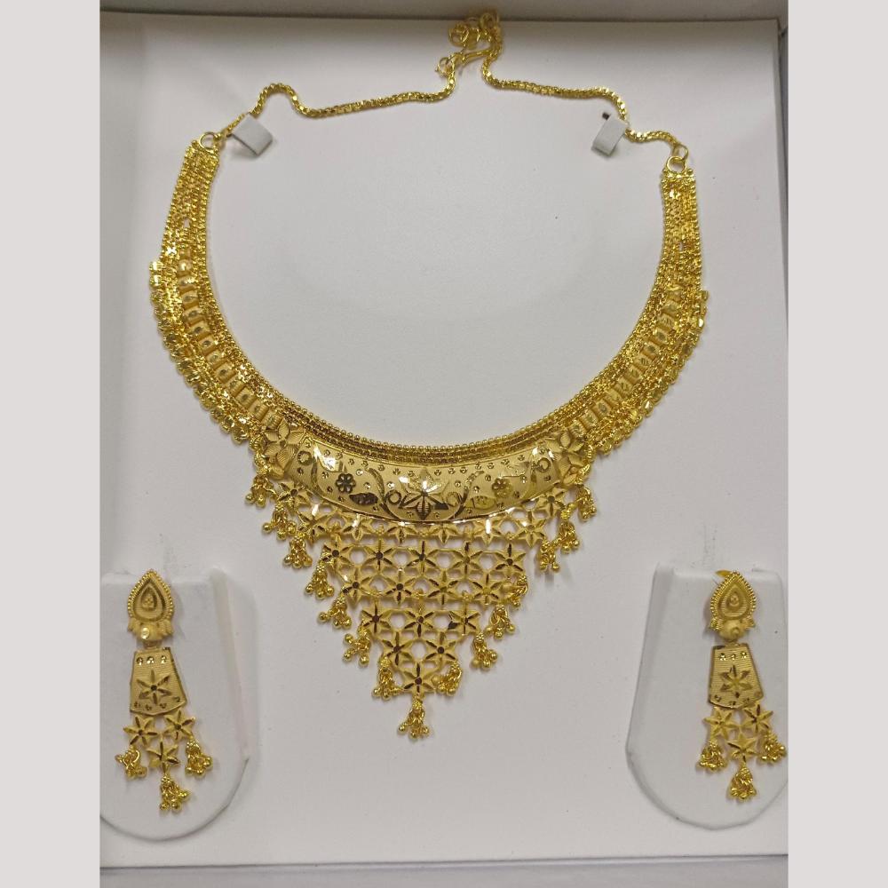 Pari Art Jewellery Royal Forming Necklace Set