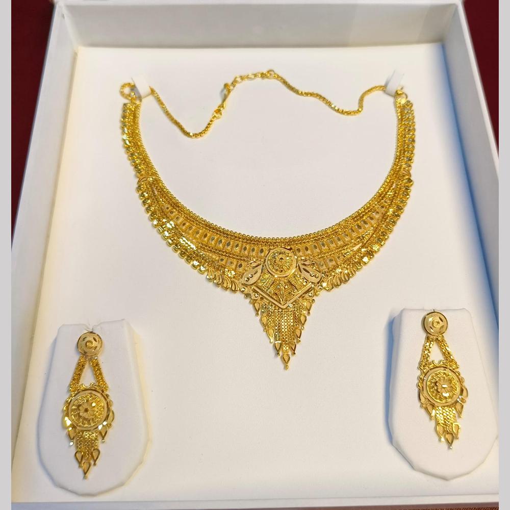 Pari Art Jewellery Royal Forming Designer Necklace Set