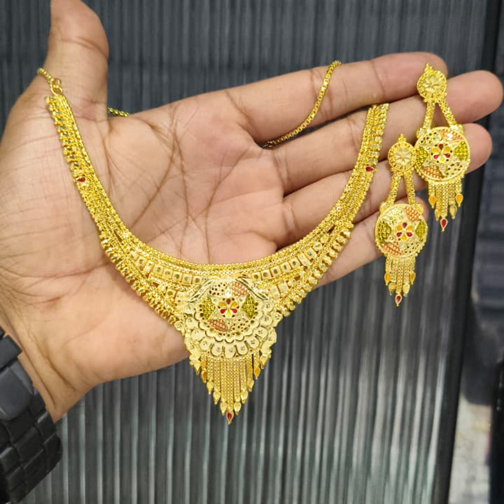 Pari Art Jewellery Graceful Designer Forming Necklace Set