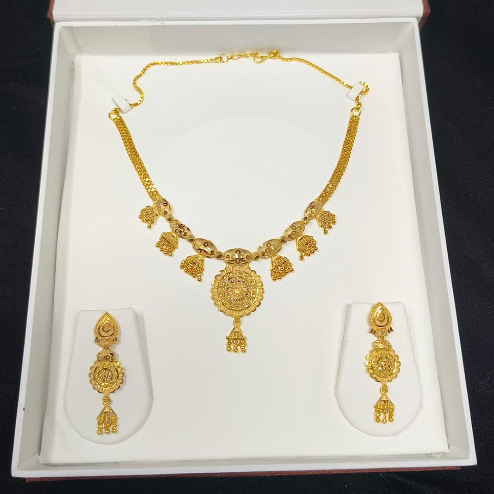 Pari Art Jewellery Graceful Designer Forming Necklace Set