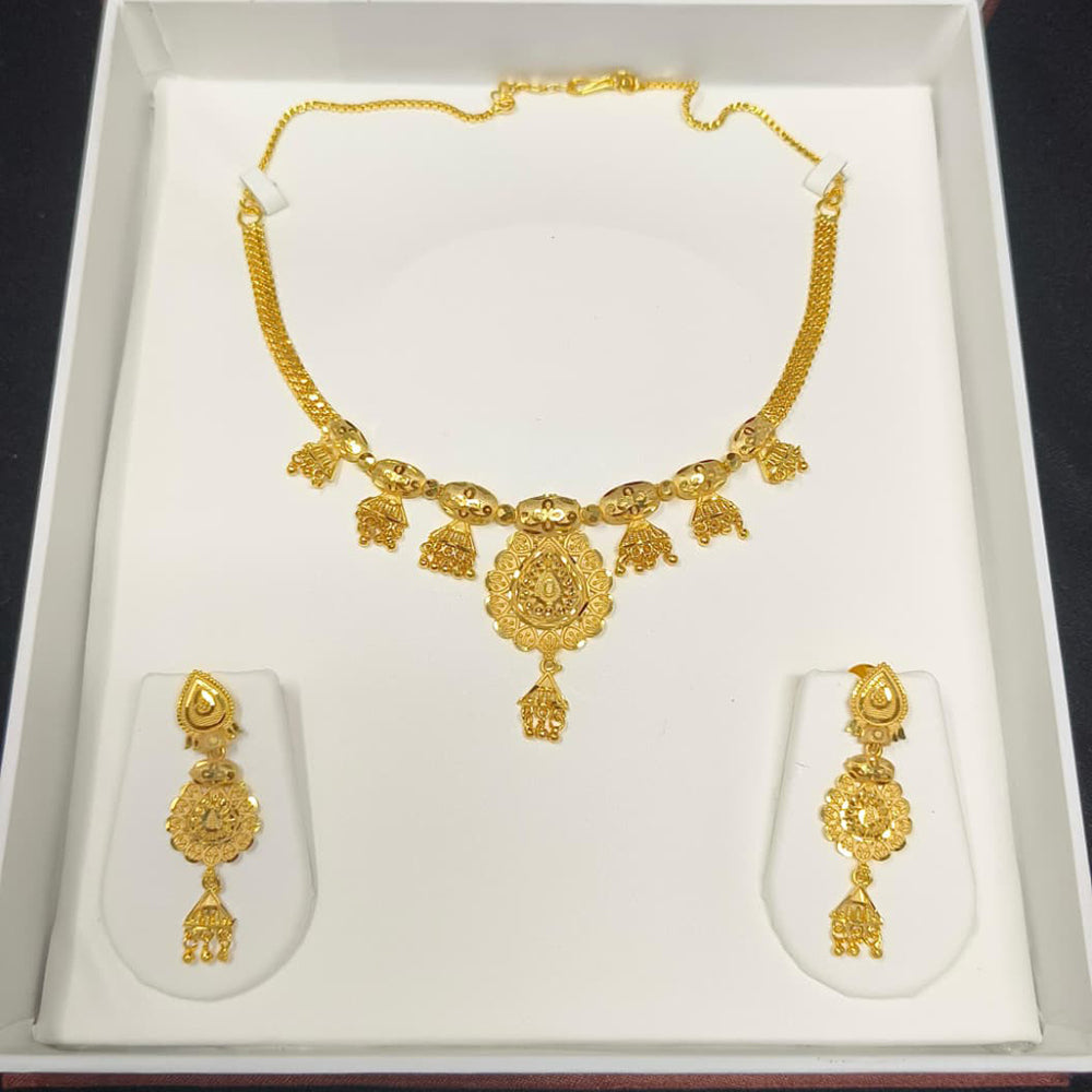 Pari Art Jewellery Graceful Designer Forming Necklace Set