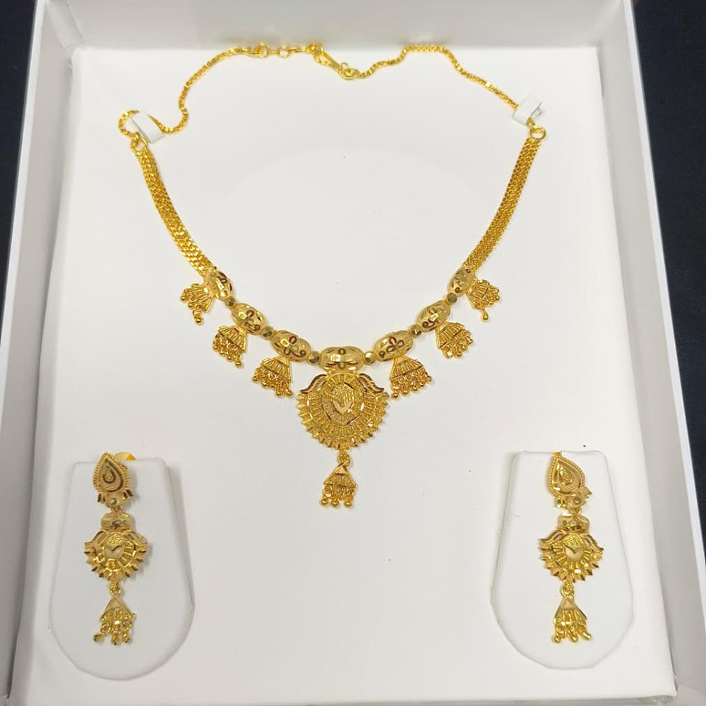 Pari Art Jewellery Graceful Designer Forming Necklace Set