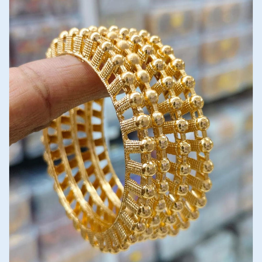 Kavita Art Gold Plated Bangles Set