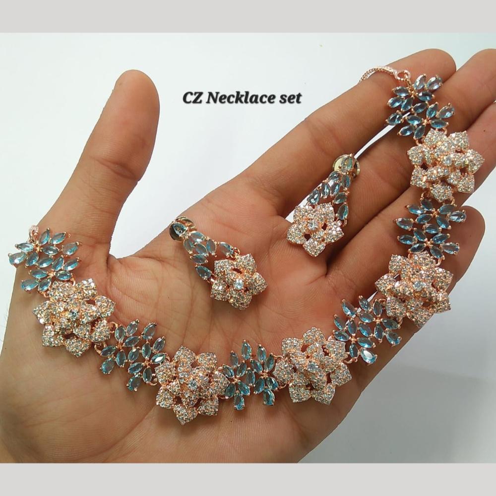 Kavita Art American Diamond Necklace Set