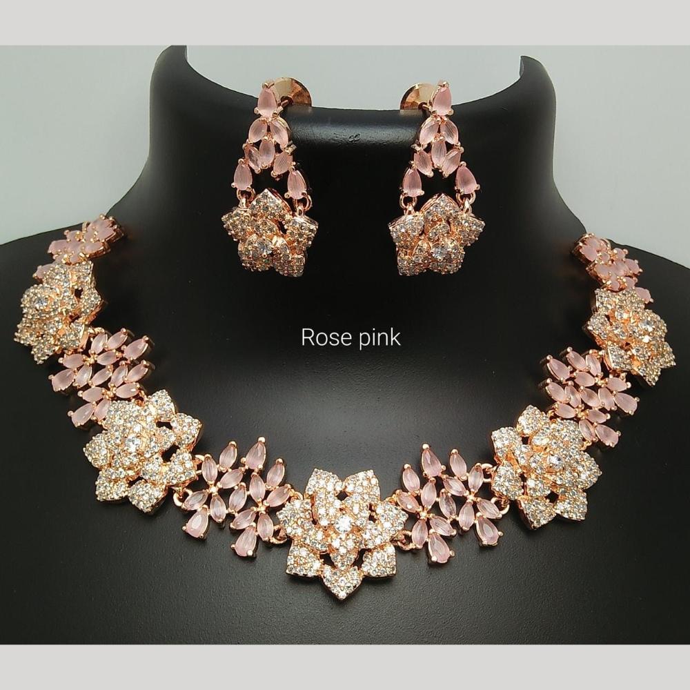 Kavita Art American Diamond Necklace Set