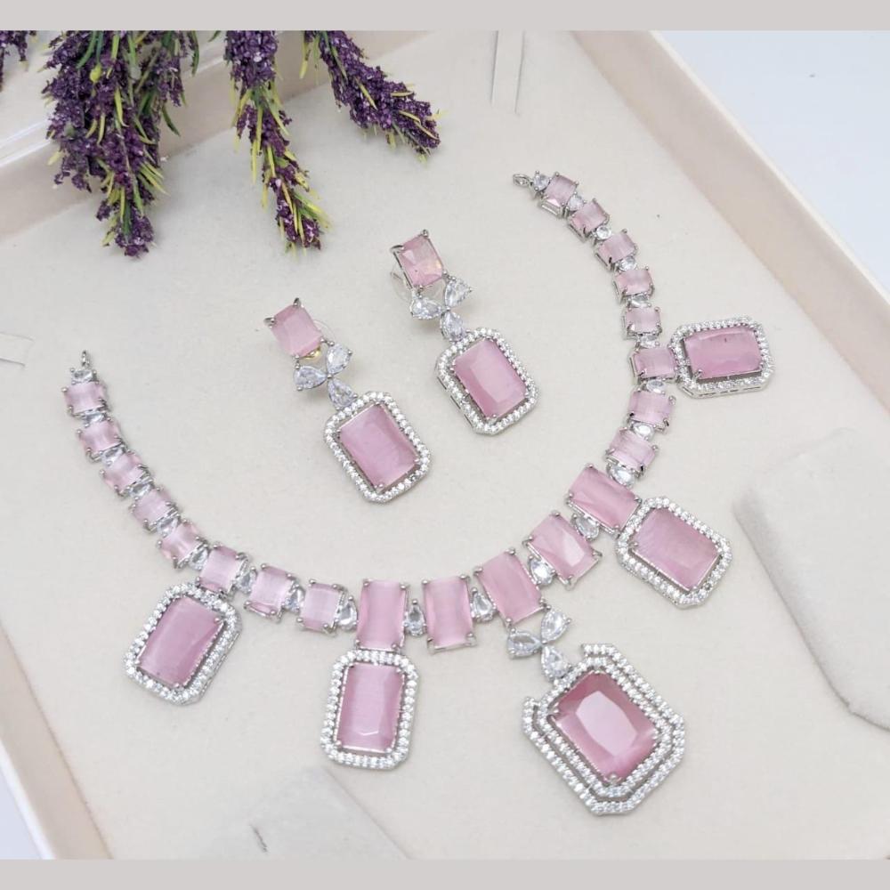 Kavita Art American Diamond Necklace Set for Women