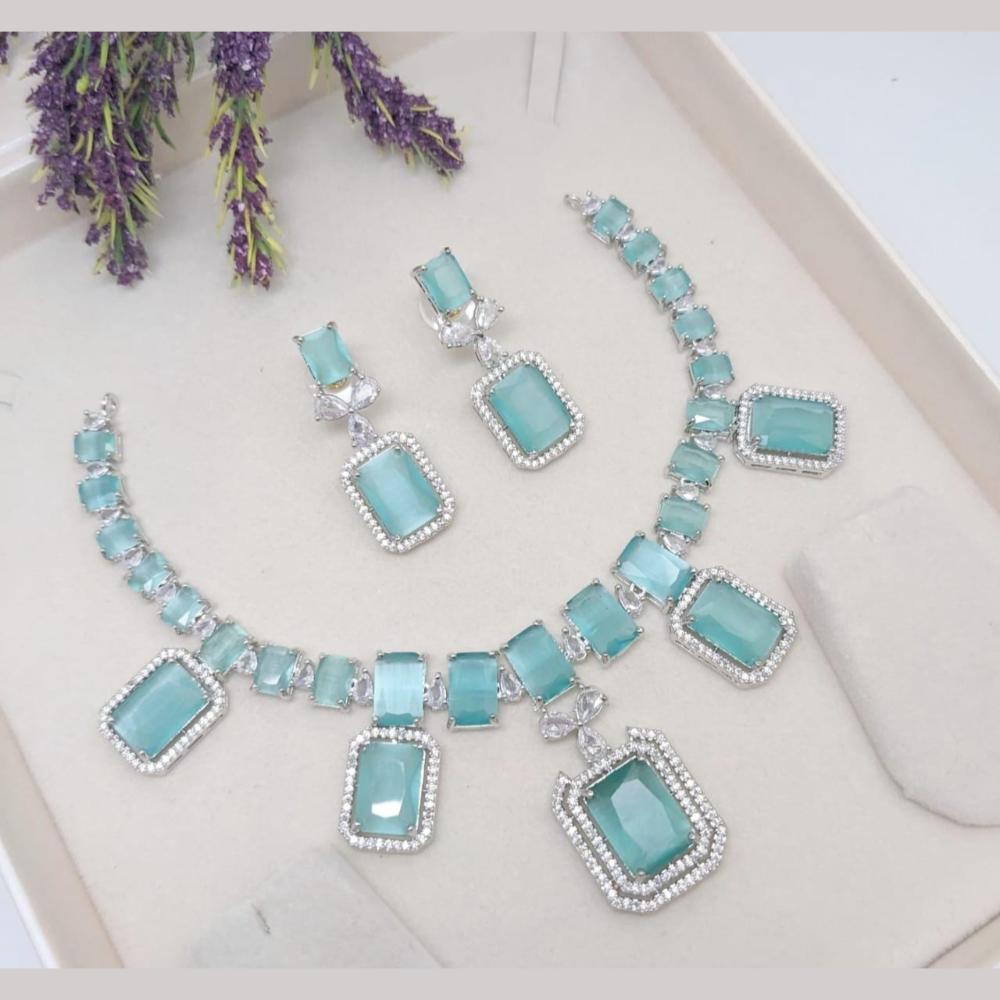 Kavita Art American Diamond Necklace Set for Women