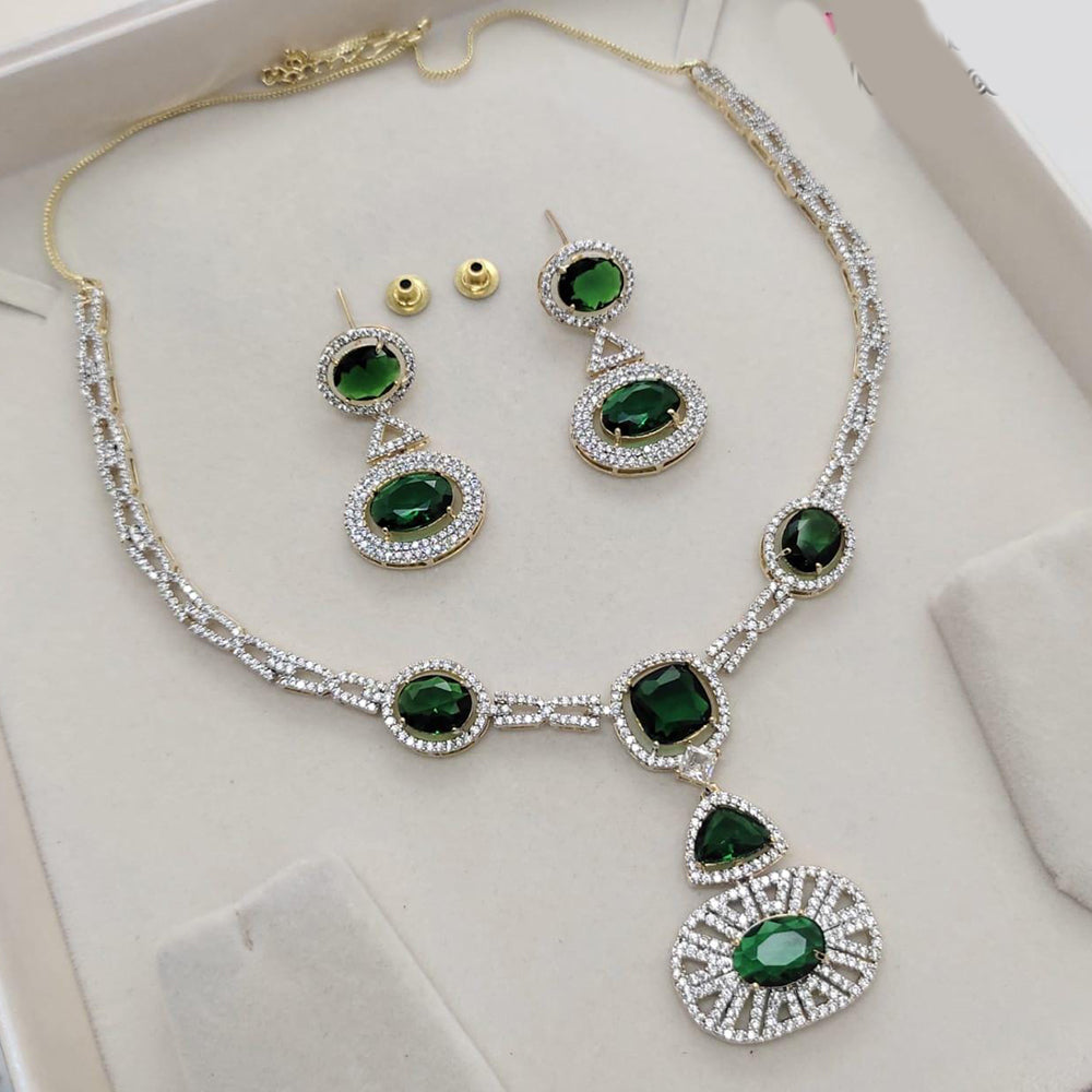 Kavita Art  American Diamond Necklace Set