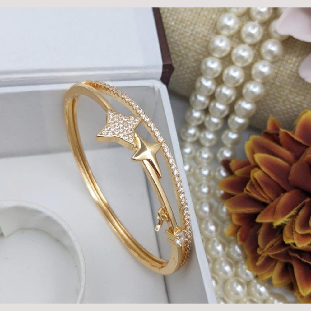 Kavita Art Gold Plated Austrian Stone Bracelet