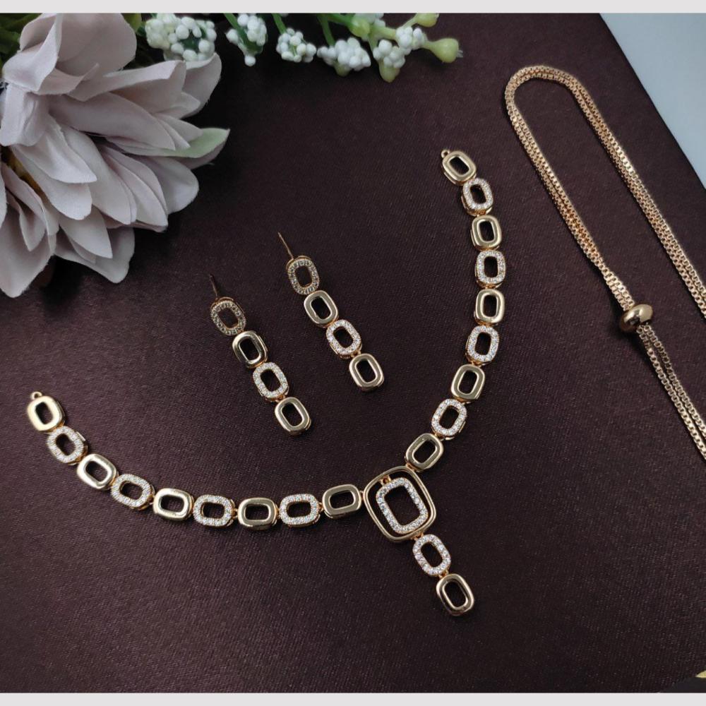 Kavita Art Sparkling Austrian Stone Necklace Set