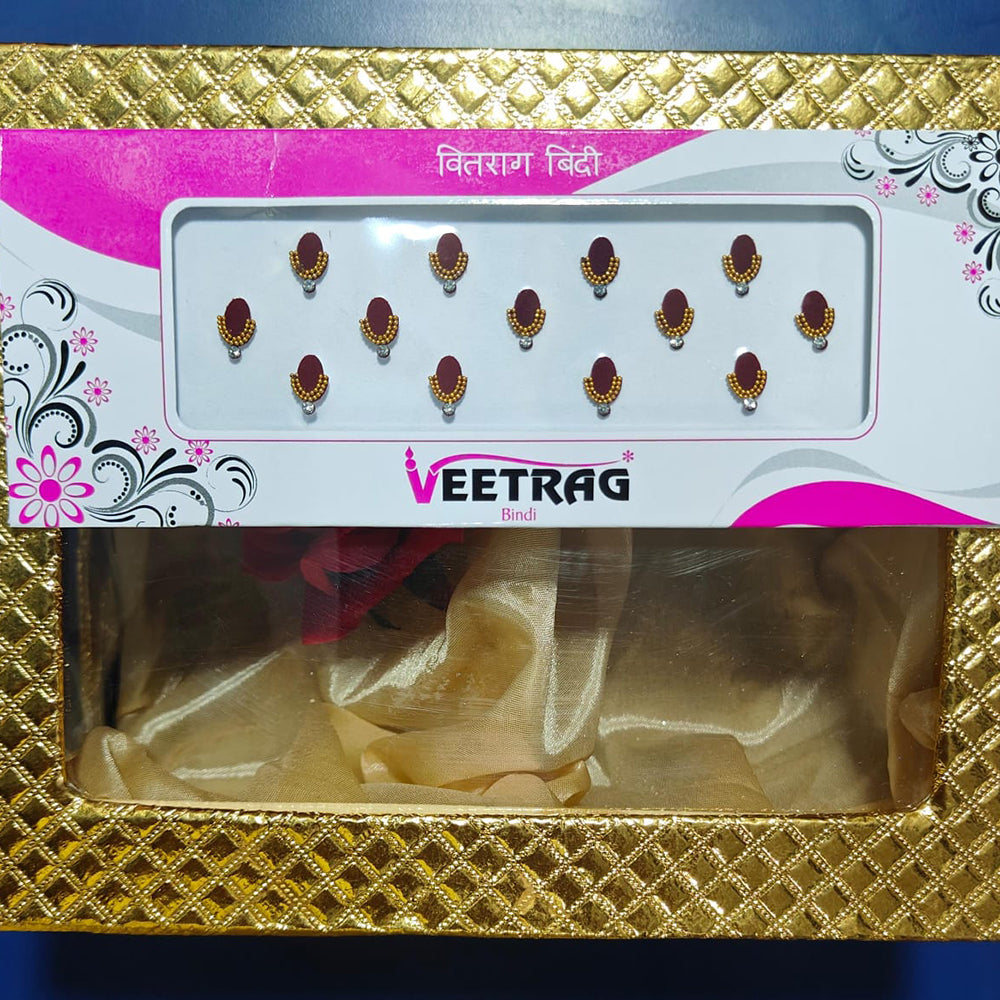 Kavita Art Shining Oval Shape Design Bindi