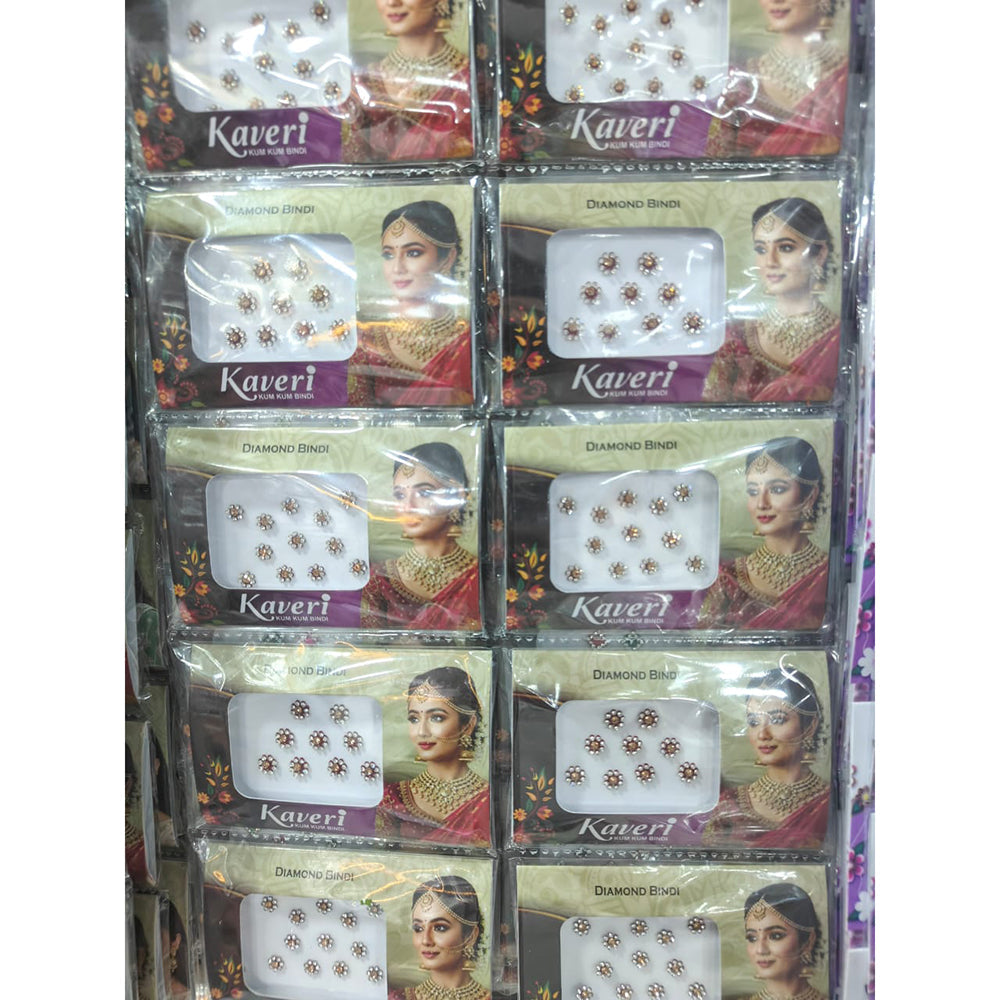 Kavita Art Designer Austrian Stone Round Shape Fancy Bindi