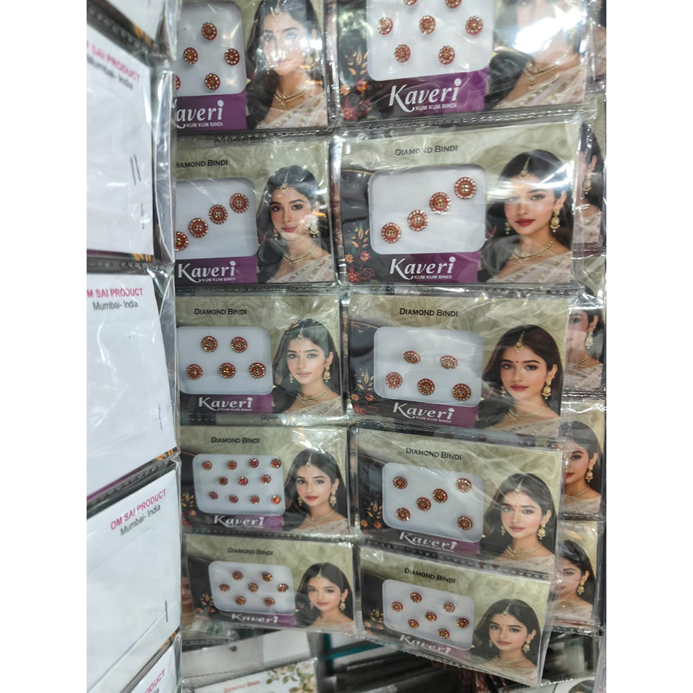 Kavita Art Designer Austrian Stone Round Shape Fancy Bindi