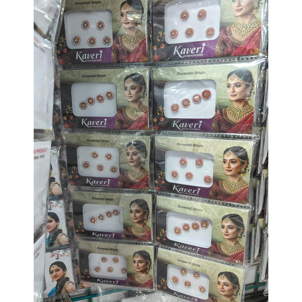 Kavita Art Designer Austrian Stone Round Shape Fancy Bindi