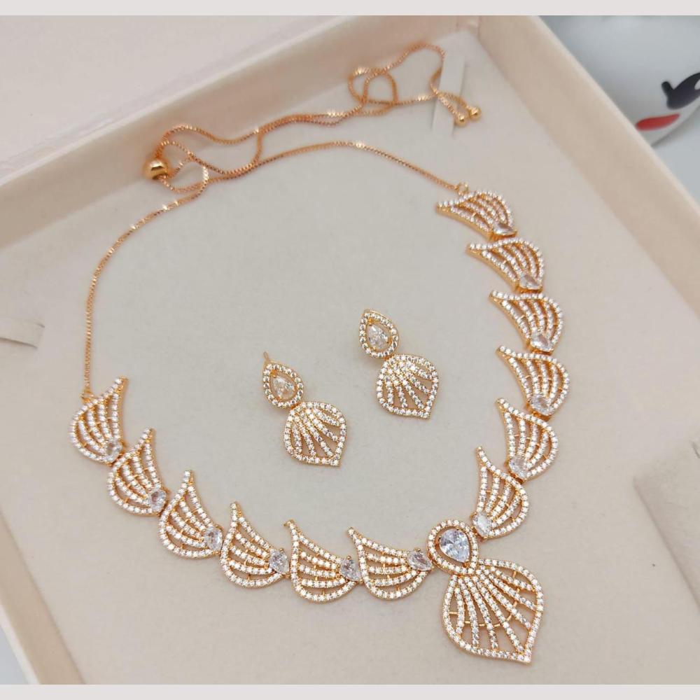 Kavita Art Glamorous Austrian Stone Necklace Set