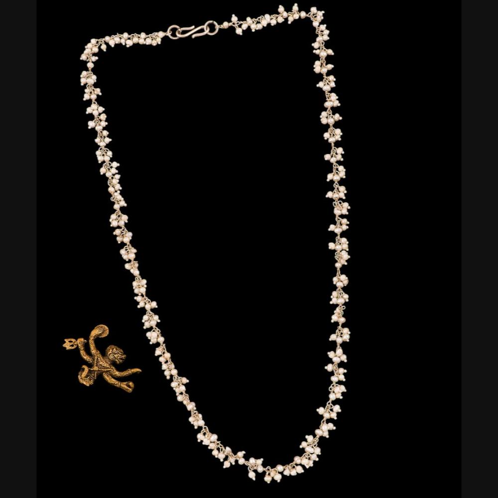 SNERA Gold Plated Pearls Necklace