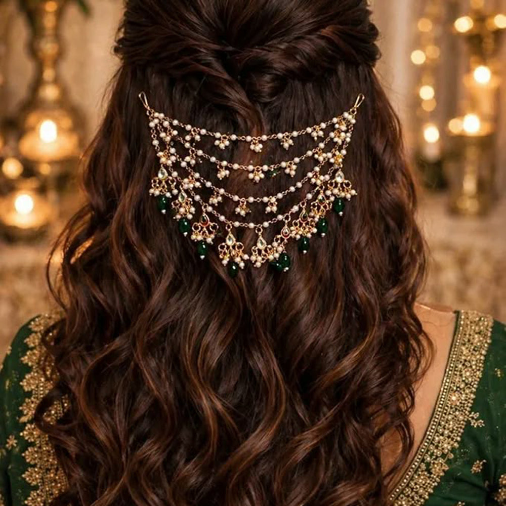 SNERA Delicate Pearl Hair Accessories For Women