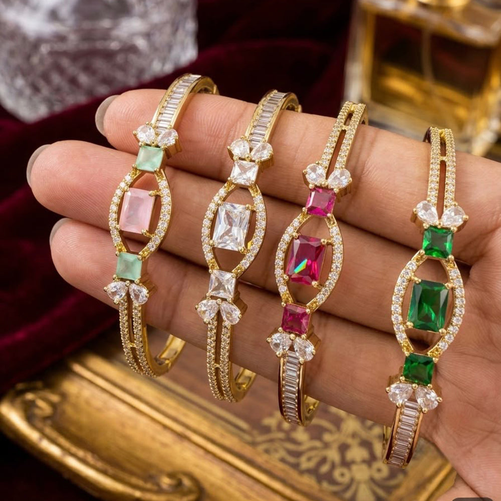 SNERA Glamorous American Diamond Party Wear Bracelet