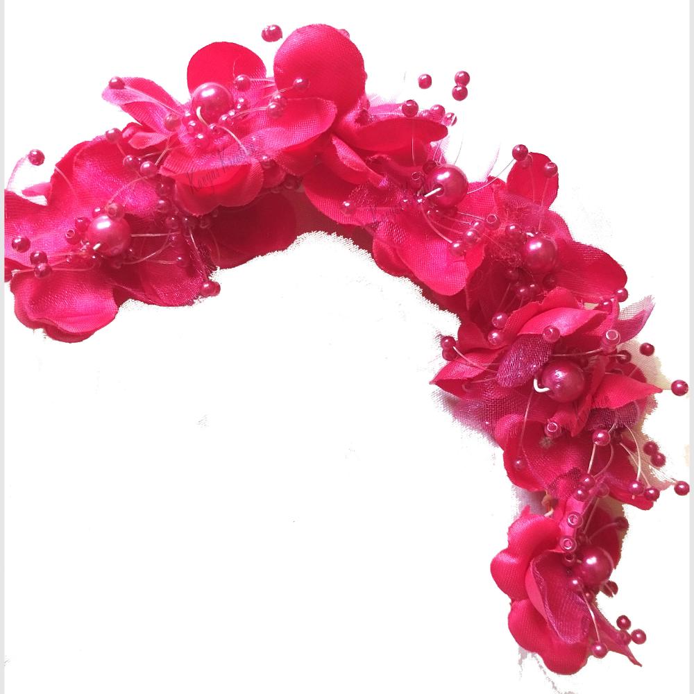 Kavya's Kreation Designer Floral Hair Brooch