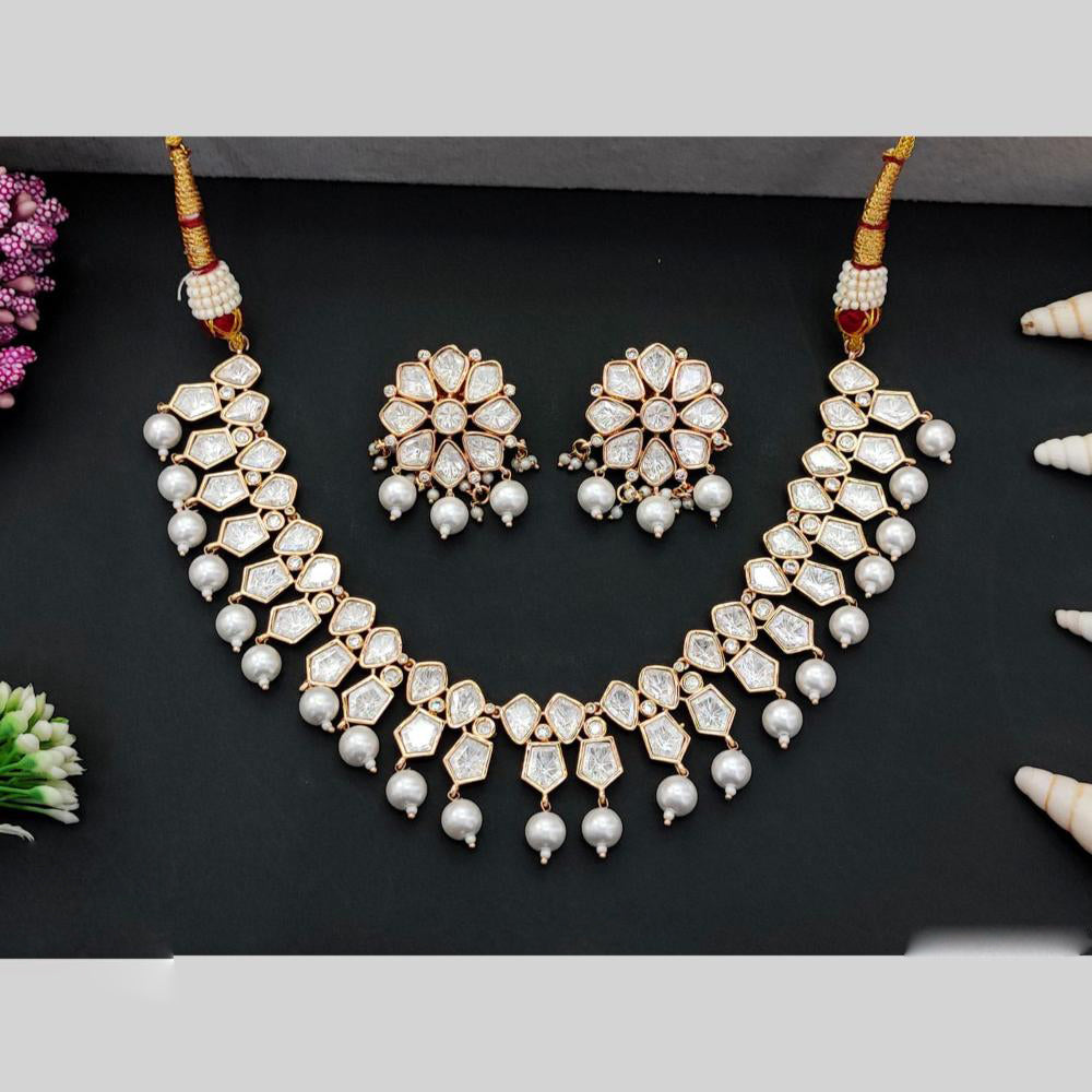 Everlasting Ethnic Necklace Set Kundan & Polki Work for Elegant Occasions