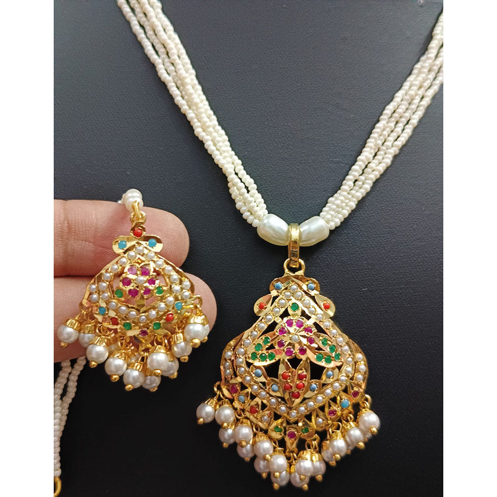 Everlasting Quality Jewels Royal Pearl Necklace Set