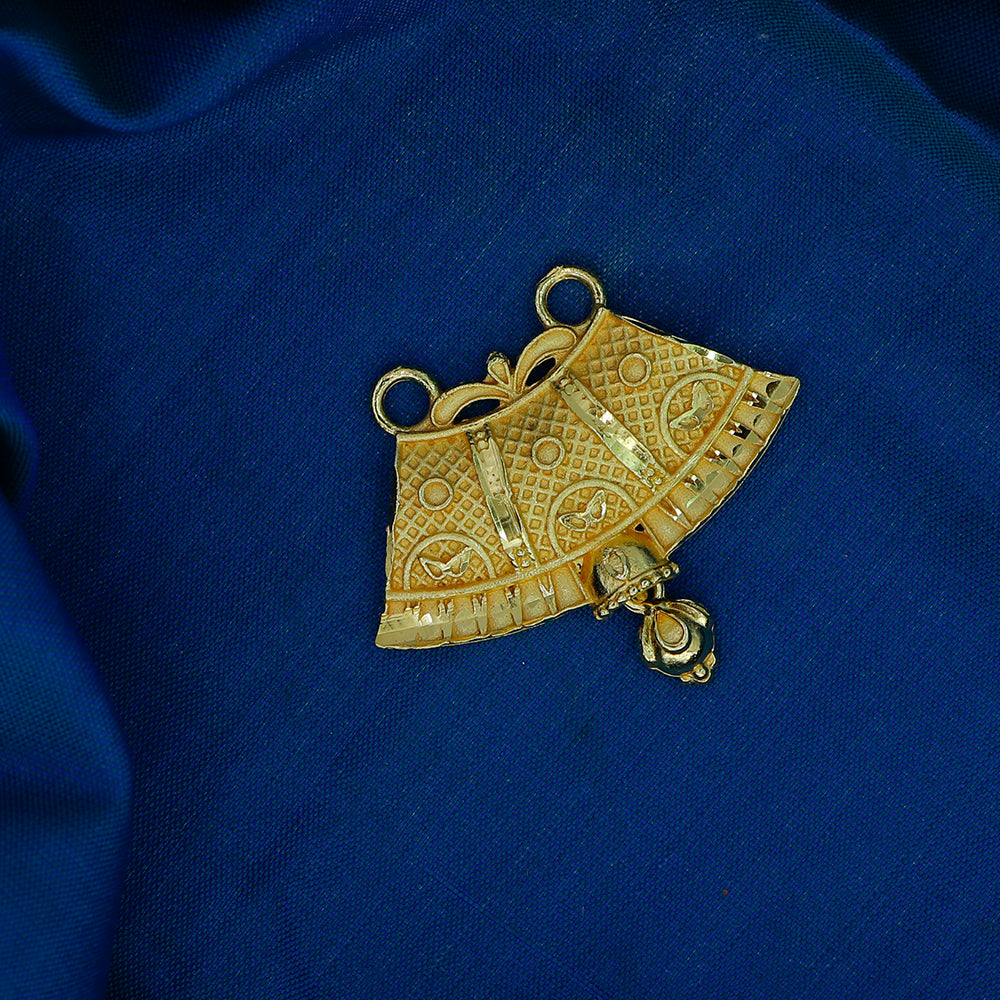Mahavir Stylish DYE Gold Plated Pendant for Women (Pack of 12)