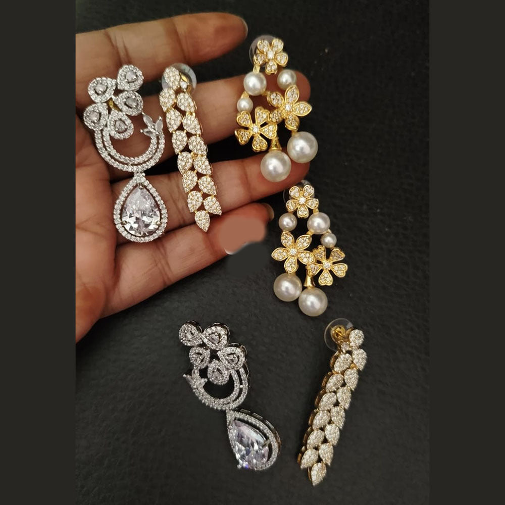 FS Collection AD Dangler Earrings Combo