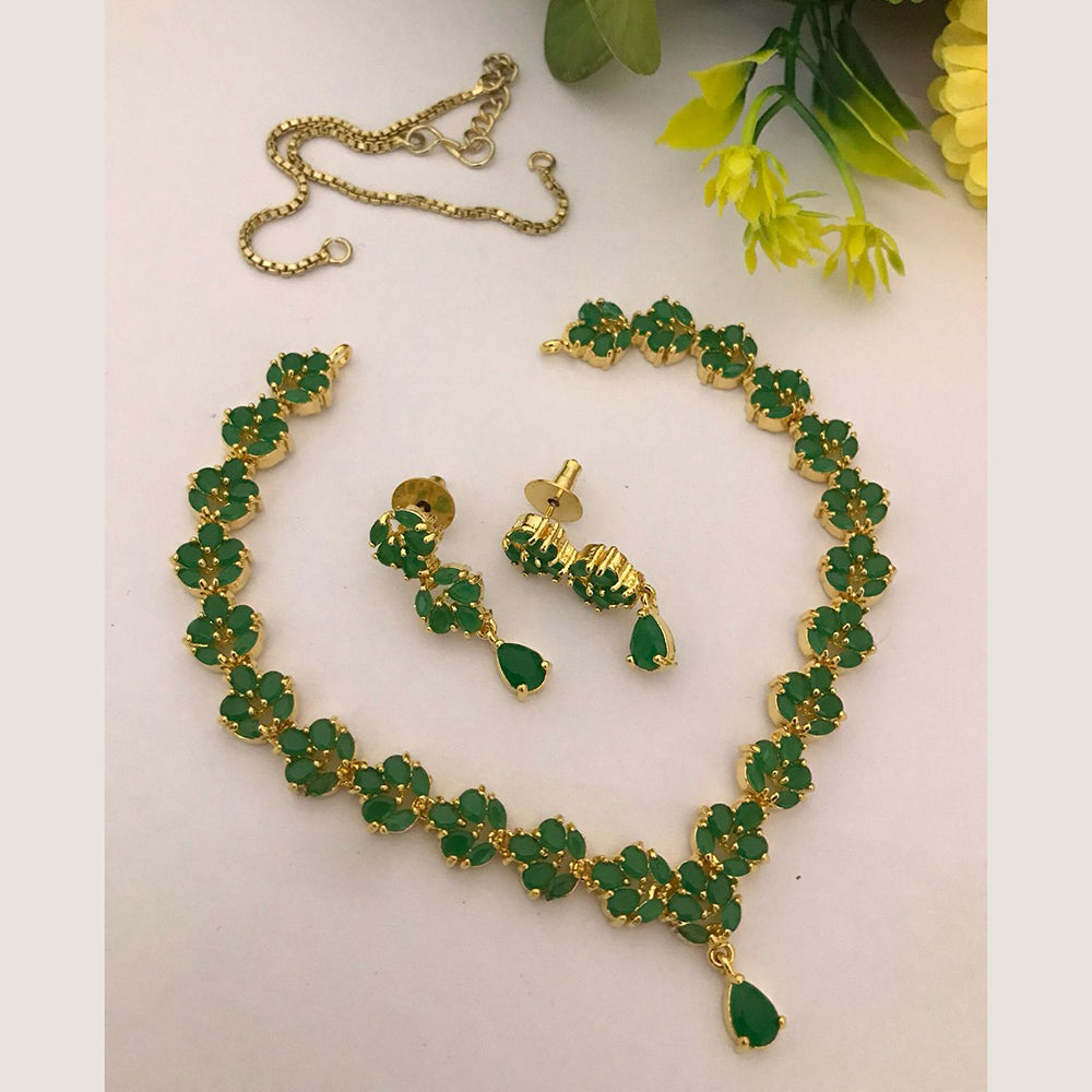 FS Collection Sparkling Charm Crystal Necklace Set