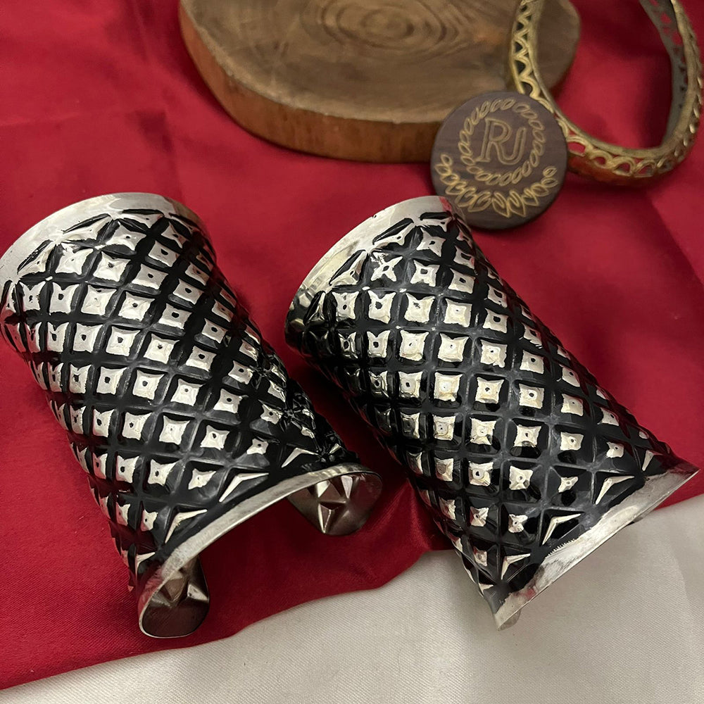 FS Collection Unique Traditional Oxidised Kada For Garba And Navratri Night