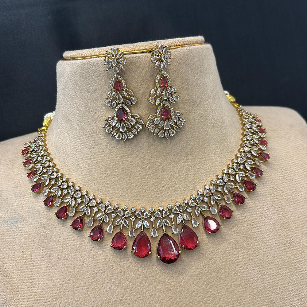 FS Collection Heritage American Daimond Necklace Set