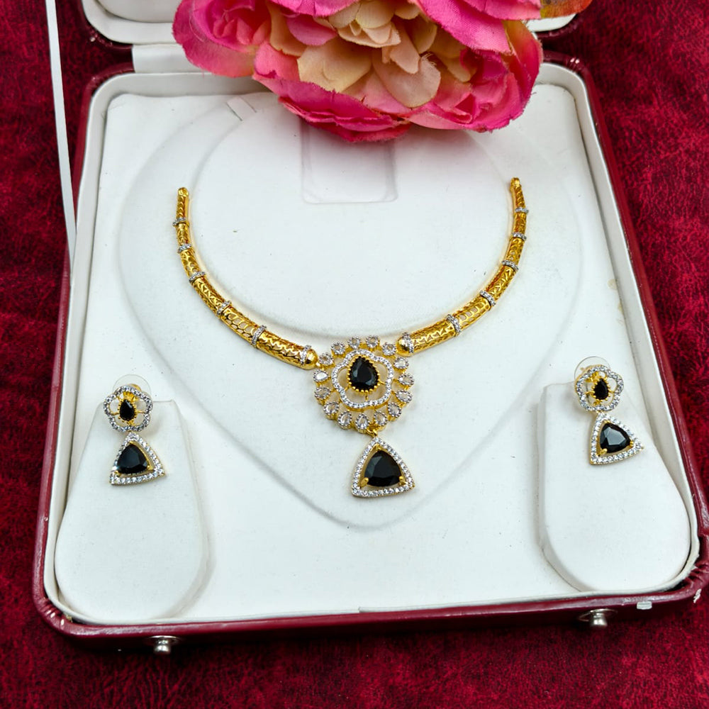 FS Collection Royal Look Austrian Stone Necklace Set