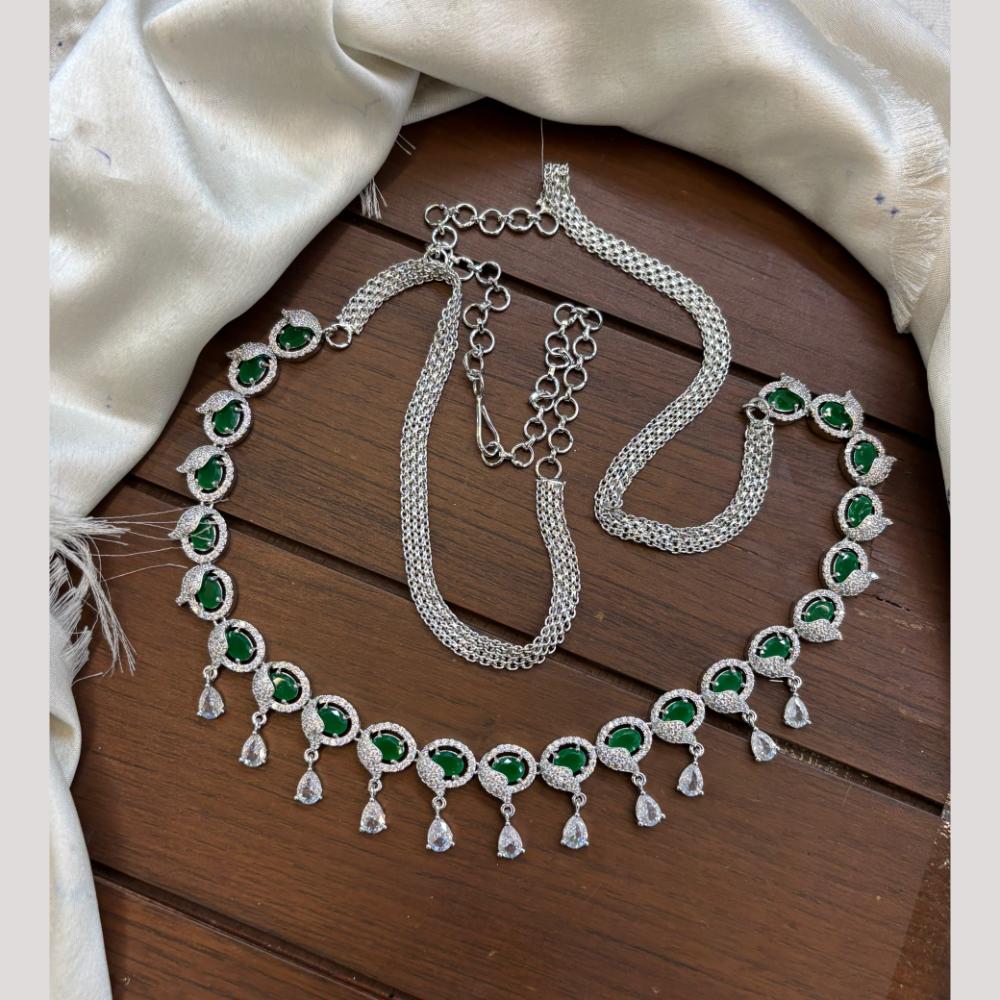 FS Collection Traditional American Diamond Kamarbandh for Saree & Lehenga