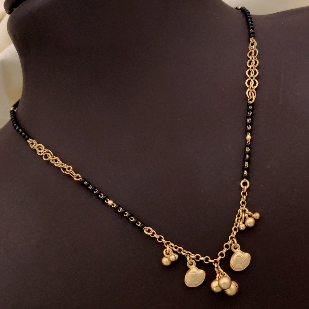 Akruti Collection Gold Plated Mangalsutra